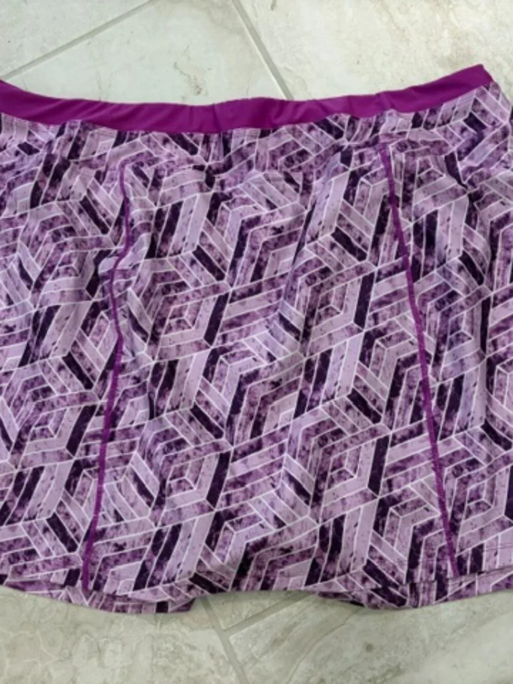 Fullbeauty Sport Women’s Athletic Skort Plus Sz 26-28 Purple Outdoors Athleisure